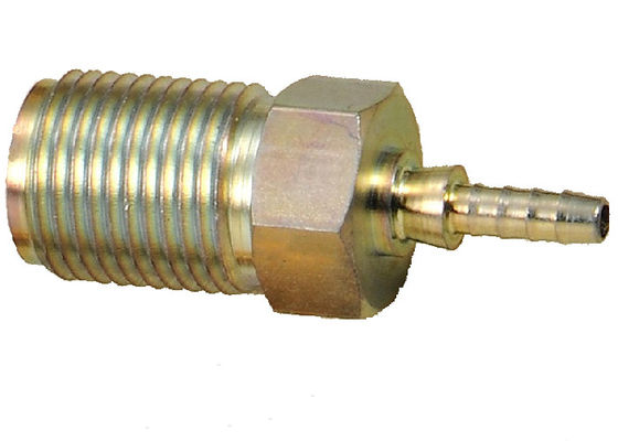 Custom Machining Automotive Engine Temperature Sensor With Brass Material
