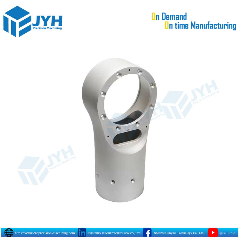 High Precision Lightweight Magnesium Robotic Arm Parts with PEO + Cerakote Coating | CNC Machined Robotic Components