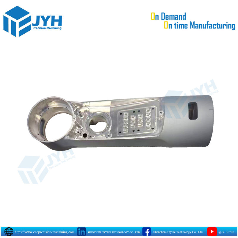 High Precision Lightweight Magnesium Robotic Arm Parts with PEO + Cerakote Coating | CNC Machined Robotic Components