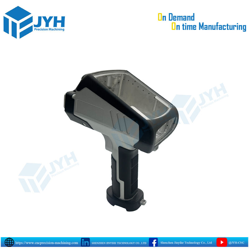 CNC Machined Handheld Housing with ±0.01mm to ±0.05mm Tolerance and Anodizing Surface Finish via 4-axis / 5-axis Machining