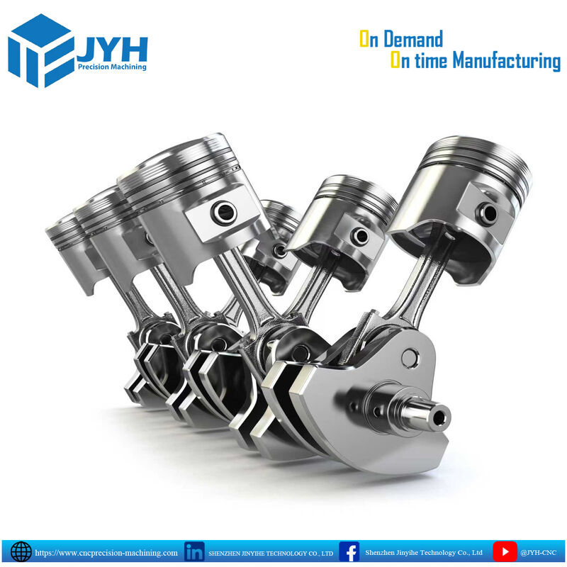 High Precision Engine Parts with ±0.005 mm Tolerance and High Temperature Resistance via Custom CNC Machining