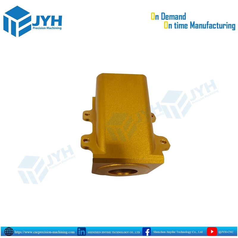 Precision Aluminum Parts with Anodized Finish, ±0.01 mm Tolerance, and Custom Colors for Aerospace and Robotics