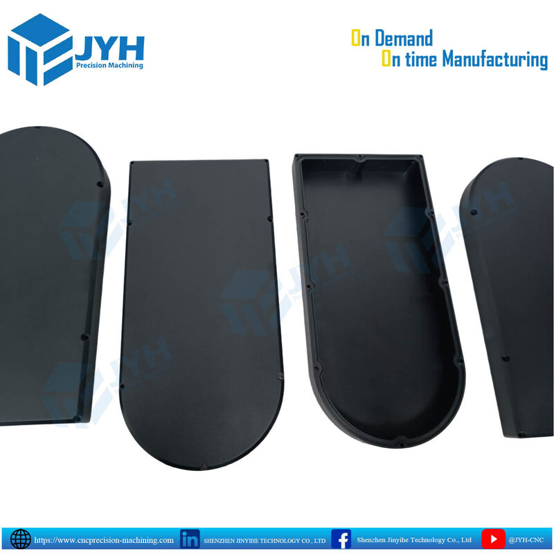 High-Precision CNC Machined Type III Hard Anodized Aluminum Housing Parts for Corrosion Resistant Applications
