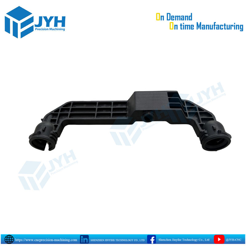 Custom Black ABS Plastic Components with High Dimensional Accuracy, Excellent Impact Resistance, and Lightweight Design