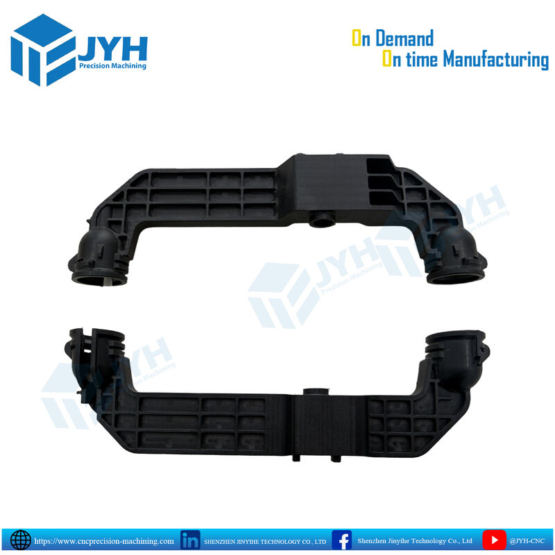 Custom Black ABS Plastic Components with High Dimensional Accuracy, Excellent Impact Resistance, and Lightweight Design