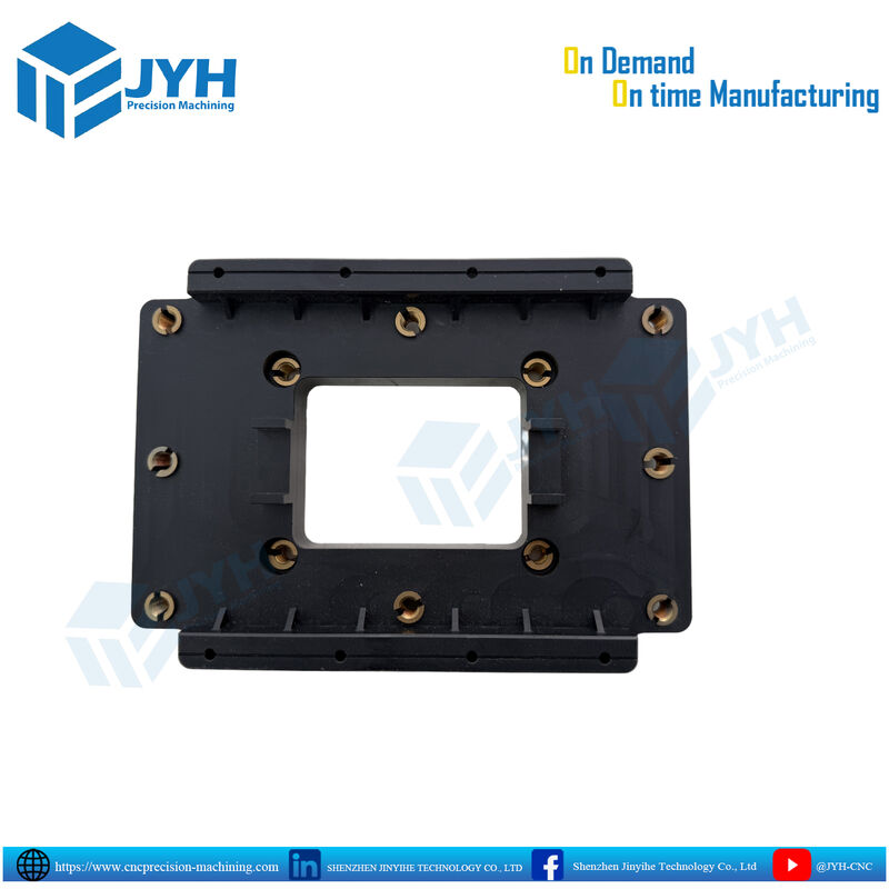 Custom ABS Plastic Components with Precision-Installed Thread Pins for High Impact Resistance and Corrosion-Resistant Metal Options